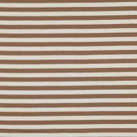 Rib Yarn Dyed Stripes 002 Cinnamon
