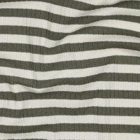 Rib Yarn Dyed Stripes 003 Pickle