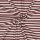 Rib Yarn Dyed Stripes 004 Dark Blush