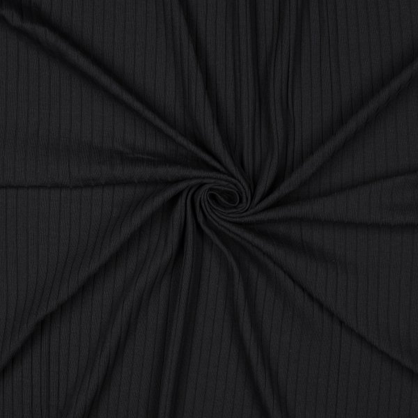 RIB Jersey BIG 001 Schwarz