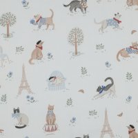 Baumwollstoff Vive la france