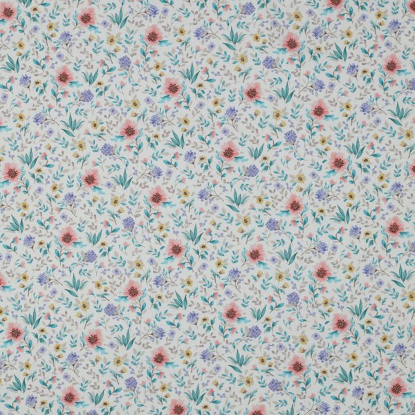 Baumwollstoff Blumen Zauber