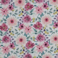 Baumwollstoff Blütenpracht Digital