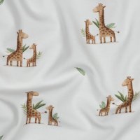 Jerseystoff Süße Giraffe Digital