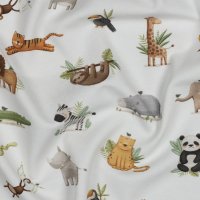 Jerseystoff Zoo Tiere