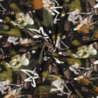 French Terry Skater Graffiti Digital Army Green