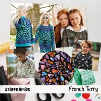 French Terry Skater Graffiti Digital Army Green