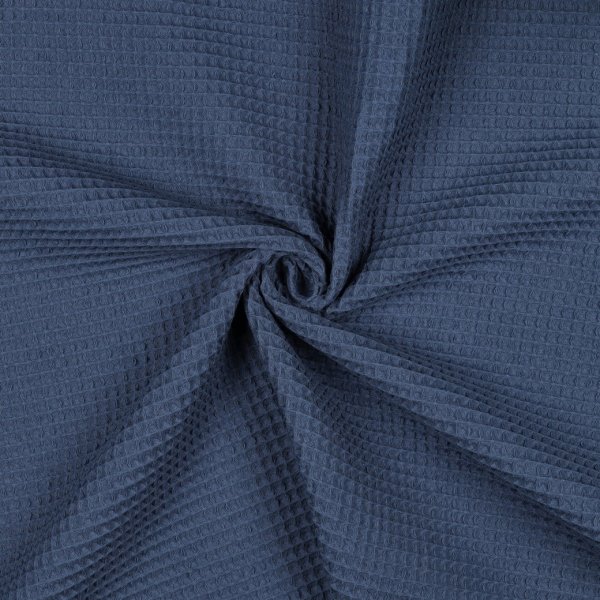 Waffelpique 056 Dark Jeans