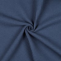 Waffelpique 056 Dark Jeans