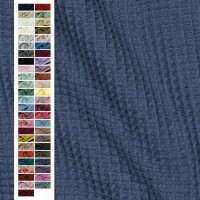 Waffelpique 056 Dark Jeans