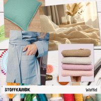 Waffelpique 056 Dark Jeans