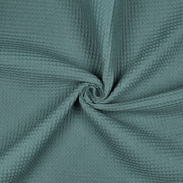 Waffelpique 059 Cyan