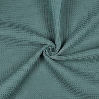 Waffelpique 059 Cyan