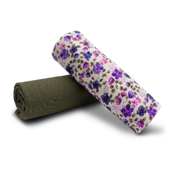 Flower Power Digital Lila Set45