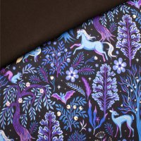 Waldtiere Digital Marineblau Set 10