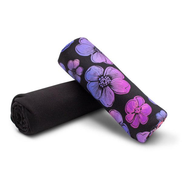 Blumen auf Navy Digital Set 15