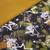 Skater Graffiti Digital Army Green Set 11