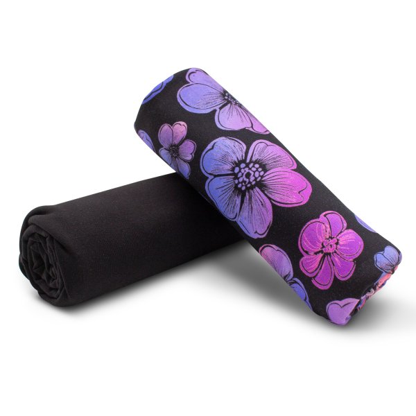 Blumen auf Navy Digital Set 17