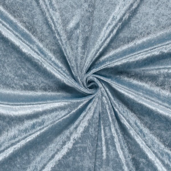 Samt 001 Hellblau