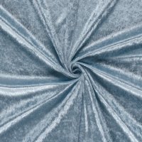 Samt 001 Hellblau