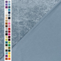 Samt 001 Hellblau