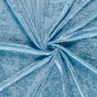 Samt 002 Babyblau