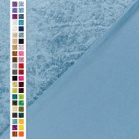 Samt 002 Babyblau
