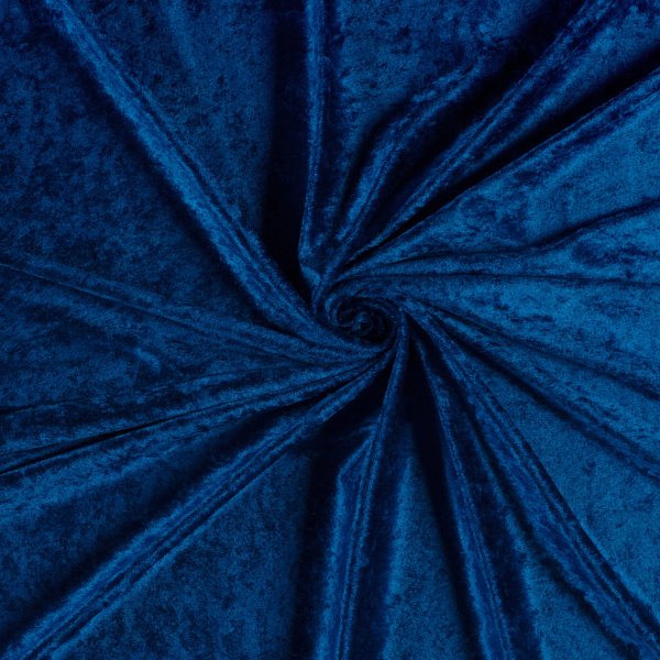 Samt 005 Königsblau