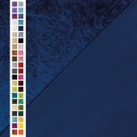 Samt 005 Königsblau