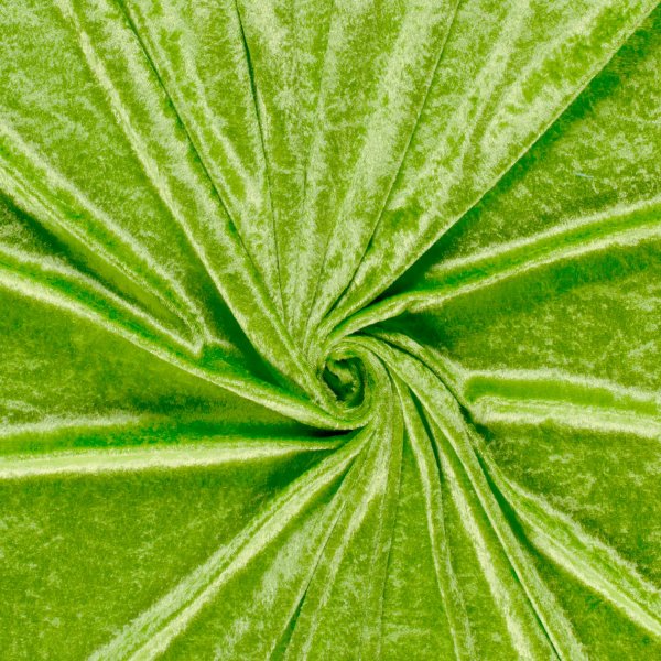 Samt 024 Lime Grün