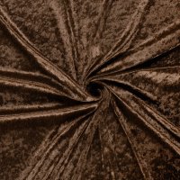 Samt 058 Dunkelbraun