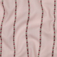 Baumwollstoff Jacquard Blumen