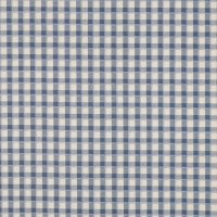 Baumwollstoff Karos Blau